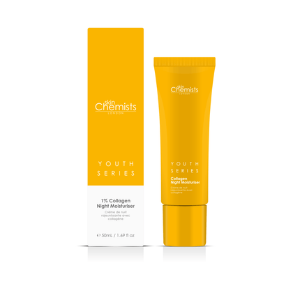 1% Collagen Night Moisturiser 50ml (Vegan)