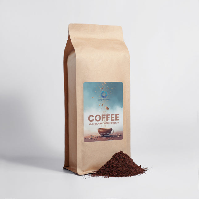 Mushroom Coffee Fusion - Lion’s Mane & Chaga 16oz