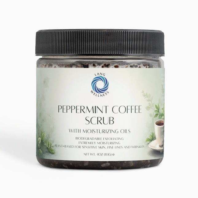 Peppermint Coffee Scrub