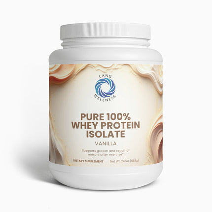 Pure 100% Whey Protein Isolate (Vanilla)