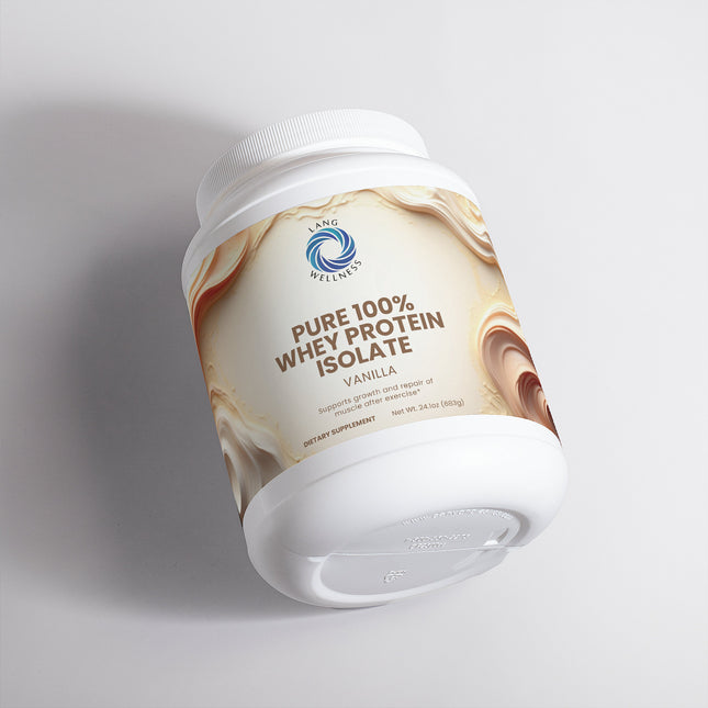 Pure 100% Whey Protein Isolate (Vanilla)