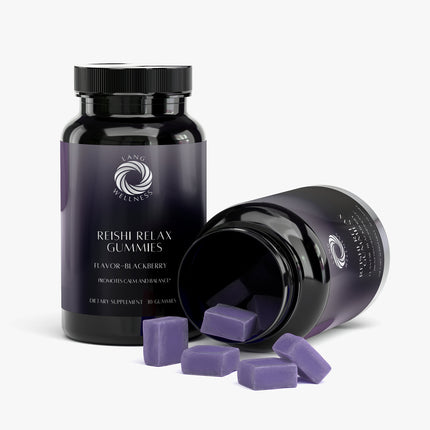 Reishi Relax Gummies | Calming Mushroom Gummies for Relaxation & Emotional Wellness