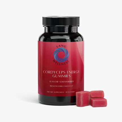 Cordyceps Energy Gummies for Focus & Energy | Lang Wellness