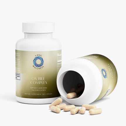 Ox Bile Complex | Digestive Enzyme & Bile Support Capsules for Fat Digestion