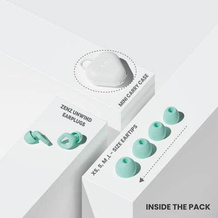ZENZ - Unwind Earplugs - Mossy Mint
