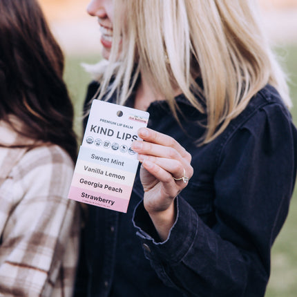 4 Pack Variety Organic Lip Balm