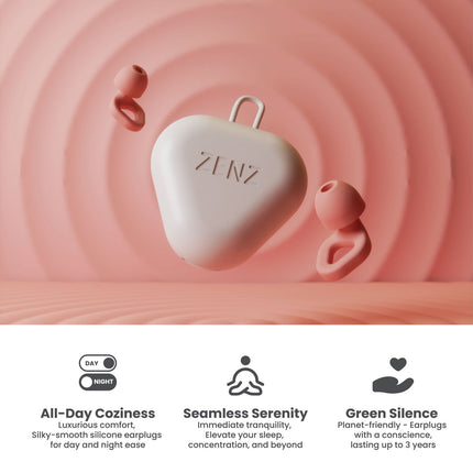 ZENZ - Unwind Earplugs - Mystic Pink