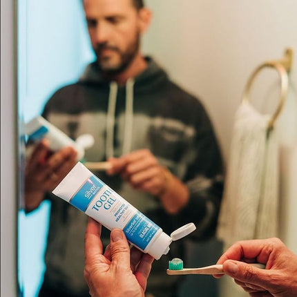 Silver Biotics® Tooth Gel – Fluoride-Free Toothpaste