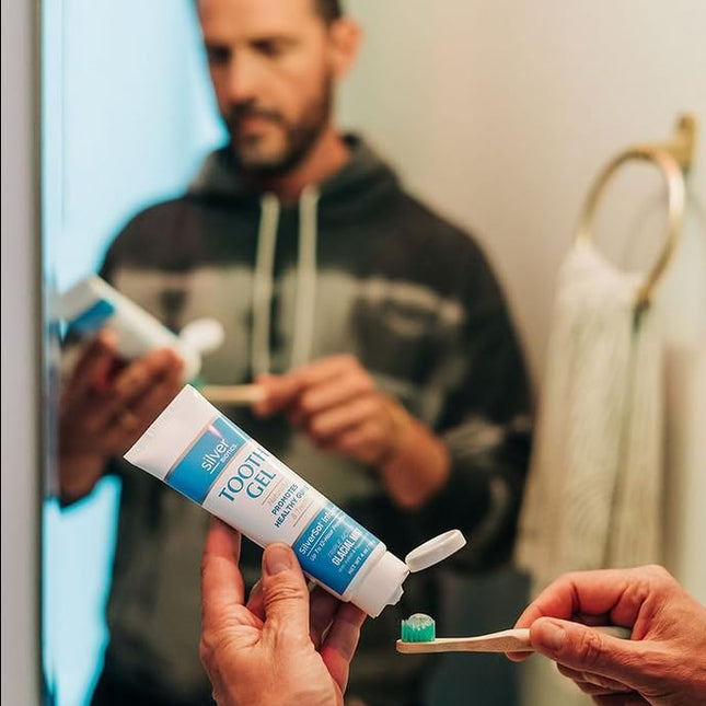 Silver Biotics® Tooth Gel – Fluoride-Free Toothpaste