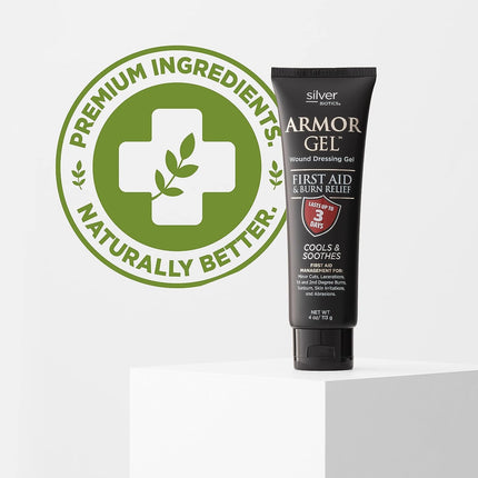 Armor Gel™ – Cooling Hydrogel for Minor Burns
