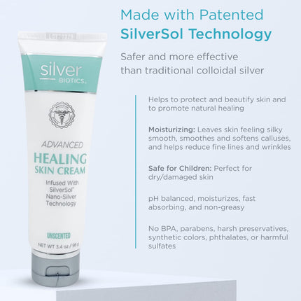 Silver Biotics® Skin Cream – Daily Moisturizing Cream