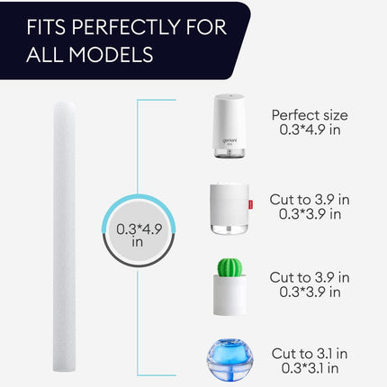 Humidifier Replacement Cotton Sticks (10 pcs.)