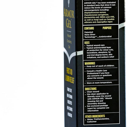 Armor Gel™ – Cooling Hydrogel for Minor Burns