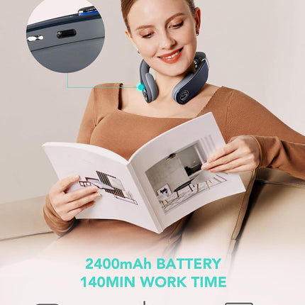 SKG Neck TENS unit with Heat Therapy and Pulse Technology