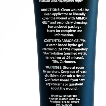 Armor Gel™ – Cooling Hydrogel for Minor Burns