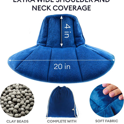 Microwavable Heating Wrap Magma, Space Blue