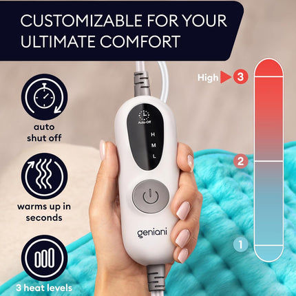 Heating Pad XL, Double-sided, Viridian Green