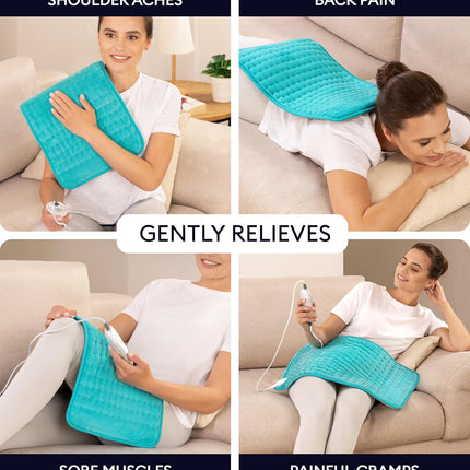 Heating Pad XL, Double-sided, Viridian Green