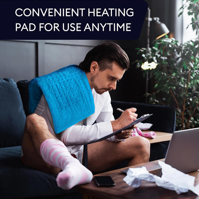 Heating Pad XXL, Aqua Blue