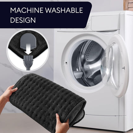 Heating Pad XL, Double-sided, Jet Black