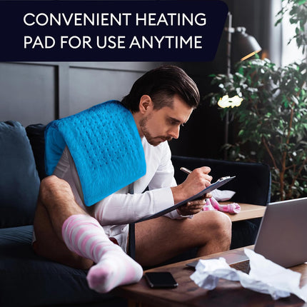 Heating Pad XL, Aqua Blue