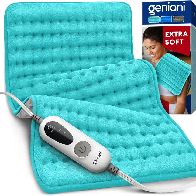 Heating Pad XL, Double-sided, Viridian Green