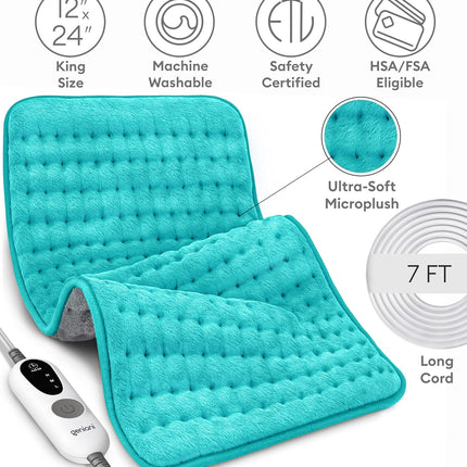 Heating Pad XL, Double-sided, Viridian Green