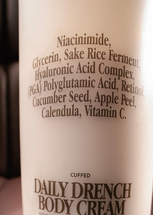 Daily Drench Body Cream | Cuffed
