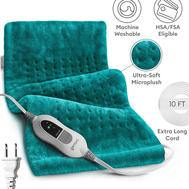 Heating Pad XL, Viridian Green