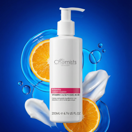 Balancing Vitamin C & Glycolic Acid Cream Cleanser 200ml
