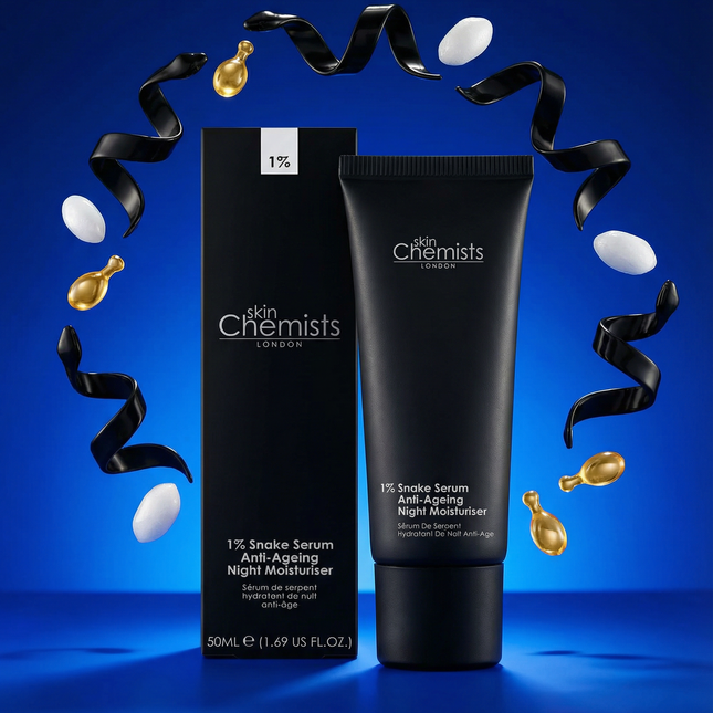 skinChemists Snake Serum Anti-Ageing Night Moisturiser 50ml