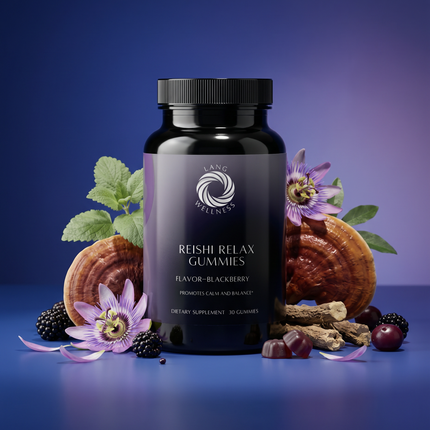 Reishi Relax Gummies | Calming Mushroom Gummies for Relaxation & Emotional Wellness