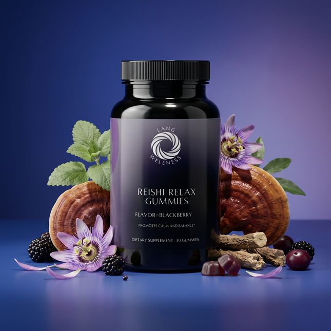 Reishi Relax Gummies | Calming Mushroom Gummies for Relaxation & Emotional Wellness