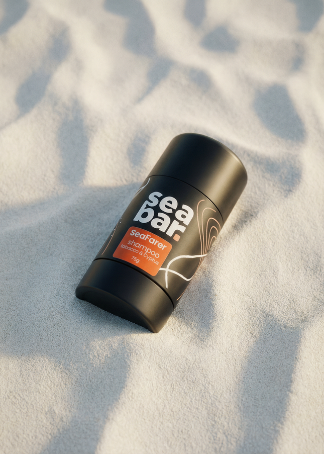 SeaFarer Shampoo Bar with natural DHT Blockers