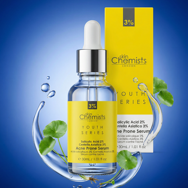 Acne Prone Serum Salicylic Acid 2%, Centella Asistica 3% 30ml
