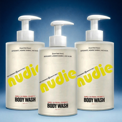3-Pack Nudie Antioxidant Gel Body Wash