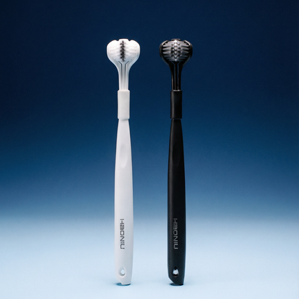 Triple-Sided Soft Bristle Toothbrush