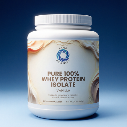 Pure 100% Whey Protein Isolate (Vanilla)