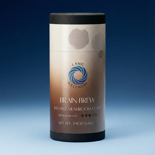 Brain Brew Instant Mushroom Coffee (Medium Roast)
