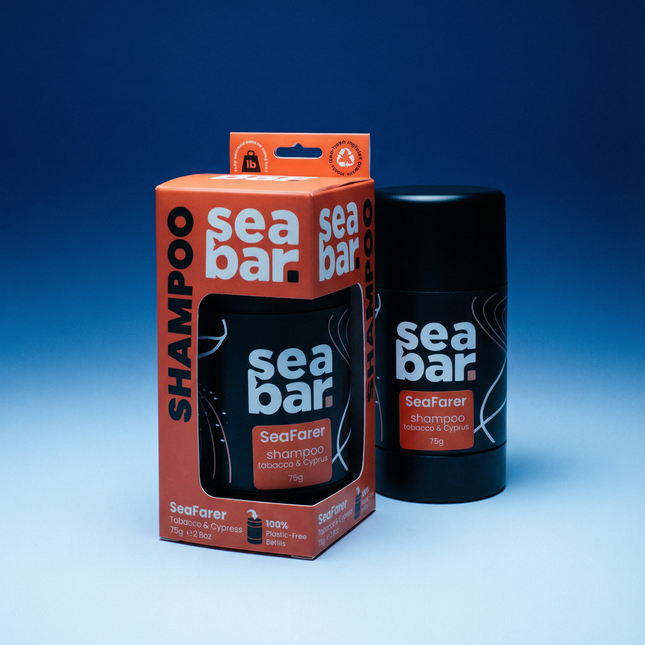 SeaFarer Shampoo Bar with natural DHT Blockers