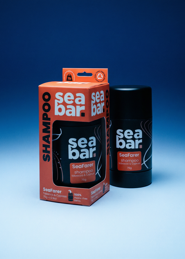 SeaFarer Shampoo Bar with natural DHT Blockers