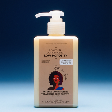 Low Porosity Deep Moisture Leave-In Conditioner