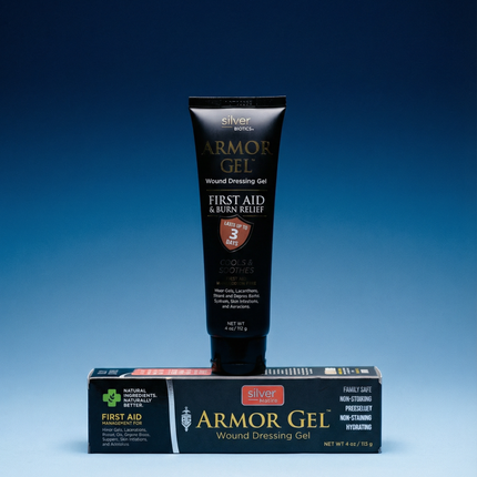 Armor Gel™ – Cooling Hydrogel for Minor Burns
