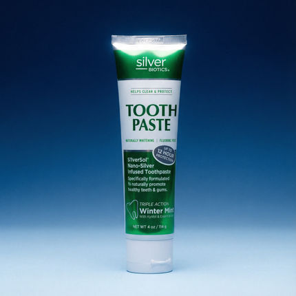 Silver Biotics® Toothpaste – Fluoride-Free Formula