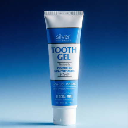Silver Biotics® Tooth Gel – Fluoride-Free Toothpaste