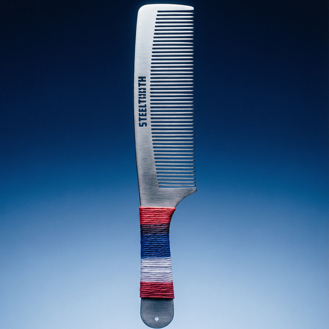 Captain Patriot: The Premier American-Themed Stainless Steel Comb Limited Edition
