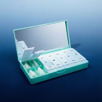 Mint AM/PM Pill Box