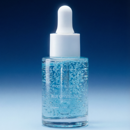 Blue Crystalline Face Serum 30 ml – Elle's Best Serum of 2023 | Vegan & Organic Extracts