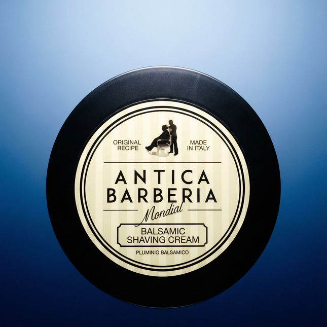 Balsamic Solid Shaving Cream in Plastic Jar 125ml