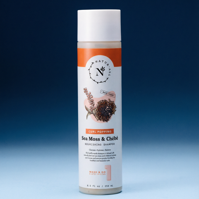 Wash & Go: Sea Moss and Chebe Shampoo